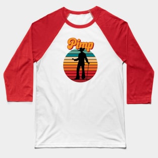 Retro Pimp Baseball T-Shirt